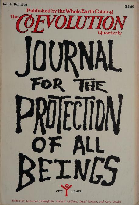 CoEvolution Quarterly, Fall 1978